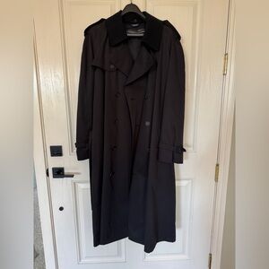Stafford Men's Dark Trench Coat